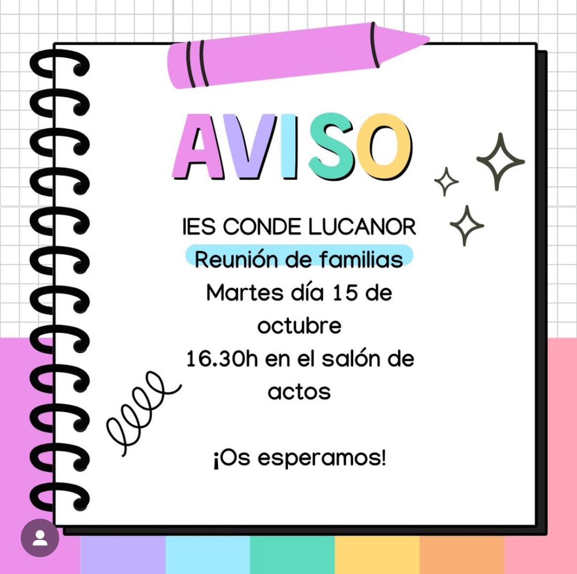 CANVA AVISO REUNIÓN